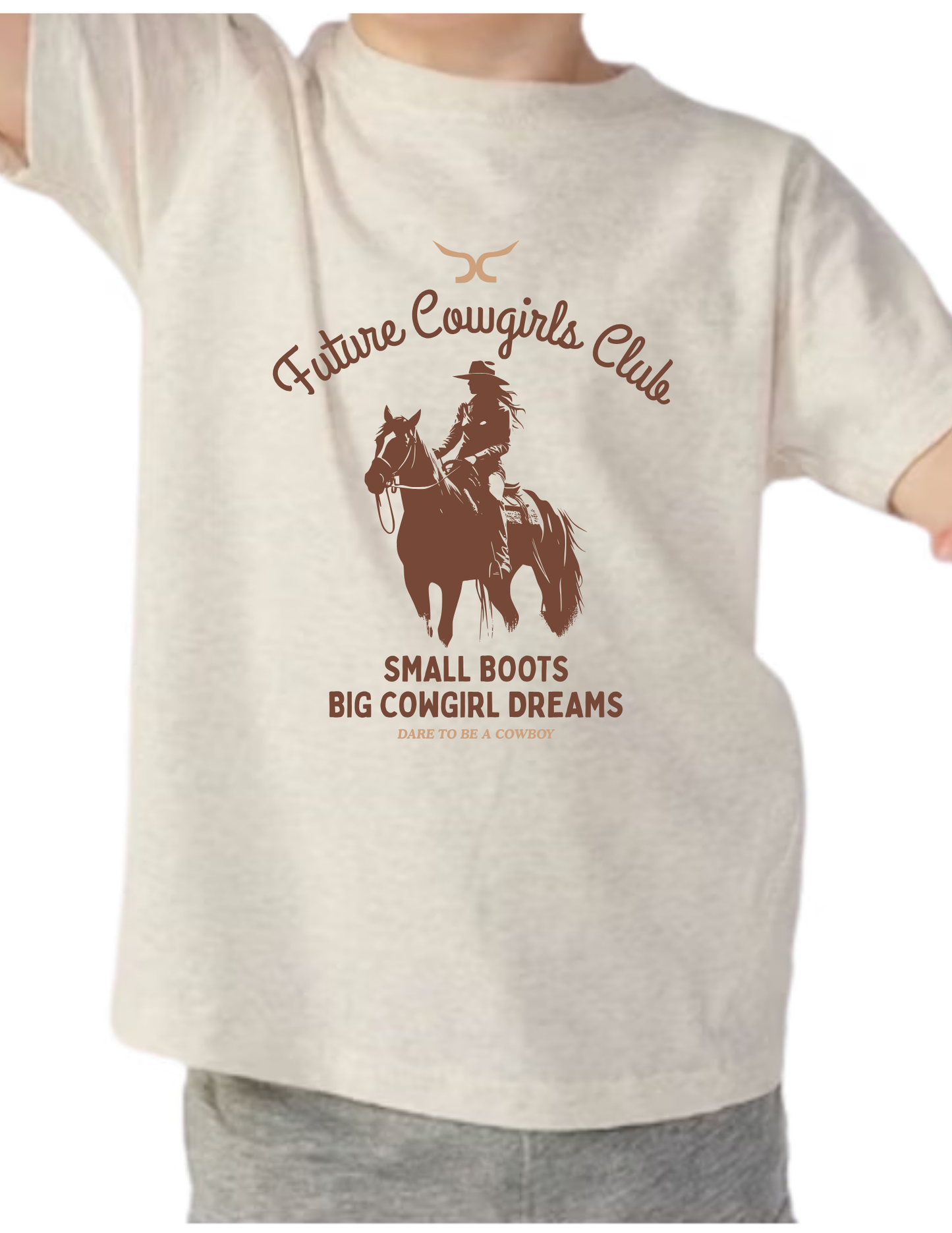 Future Cowgirl's Club - Toddler T-Shirt